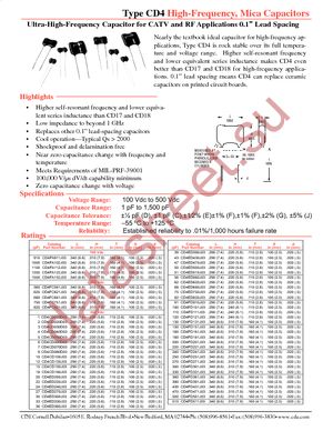 CD4CD010CO3F datasheet  